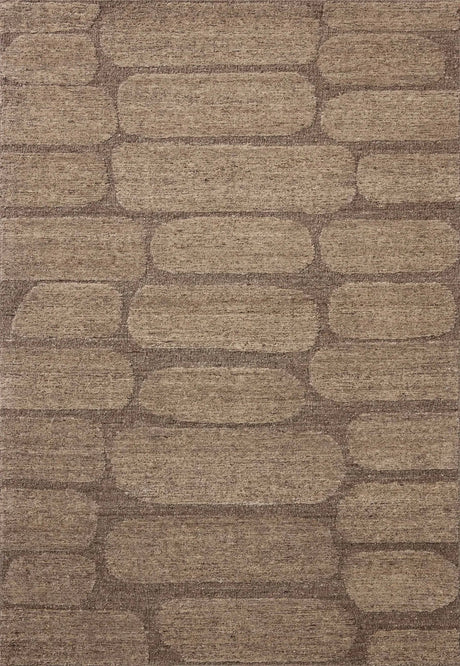 Loloi Hartley HRT-05 Brown / Taupe Rug - main flat