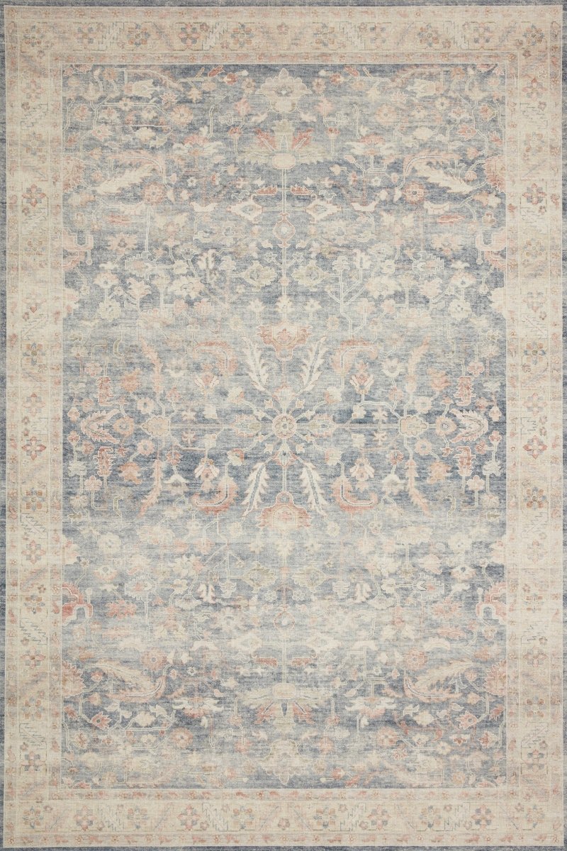Loloi Hathaway Hth-02 Denim/Multi Rugs.