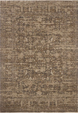 Loloi Haywood HYD-01 Granite / Natural Rug - main flat