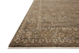 Loloi Haywood HYD-02 Pebble / Charcoal Rug - rug corner
