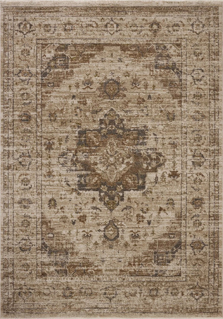 Loloi Haywood HYD-03 Natural / Bark Rug - main flat
