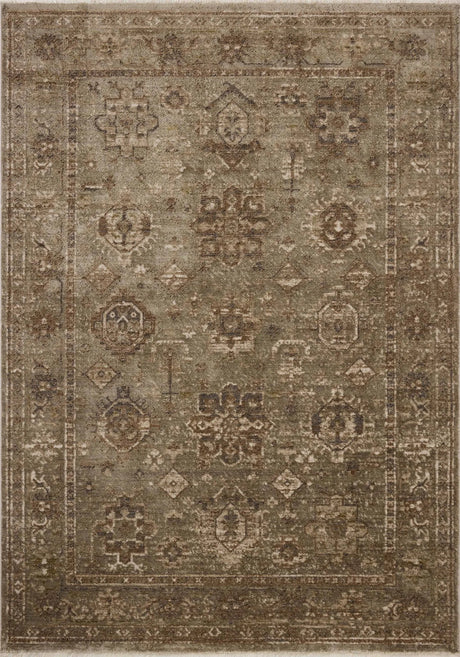 Loloi Haywood HYD-04 Sage / Earth Rug - main flat