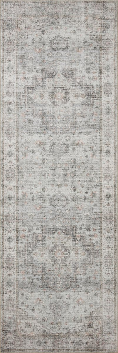 Loloi Heidi Hei-02 Dove/Blush Rugs.