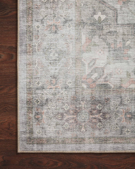 Loloi Heidi Hei-02 Dove/Blush Rugs.