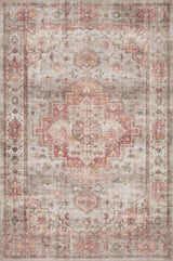 Loloi Heidi Hei-02 Dove/Spice Rugs.