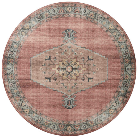 Loloi Heidi Hei-05 Spice/Aqua Rugs.