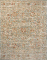Loloi Heritage Her-06 Aqua/Terracotta Rug.