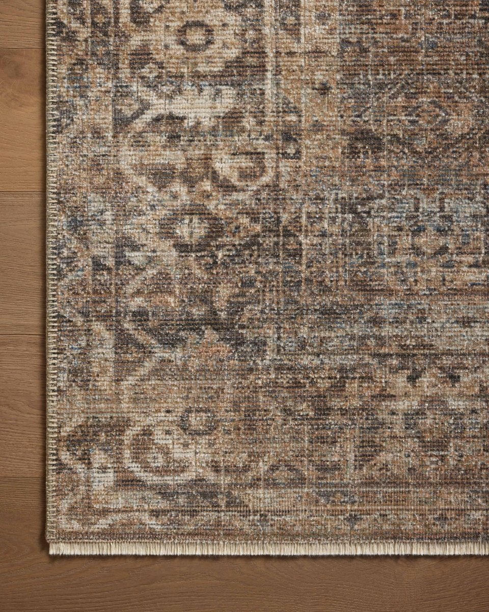 Loloi Heritage Her-07 Mocha/Denim Rug.
