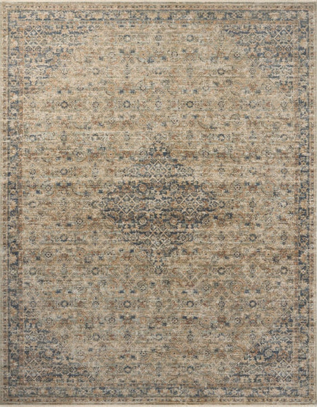 Loloi Heritage Her-08 Sage/Navy Rug.