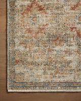 Loloi Heritage Her-10 Grey/Sunset Rug.