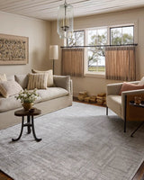 Loloi Hollis HOL-01 Grey / Ivory Rug - room scene 3