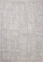 Loloi Hollis HOL-01 Grey / Ivory Rug - main flat