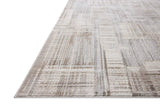 Loloi Hollis HOL-02 Pebble / Ivory Rug - rug corner