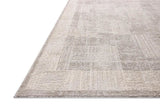 Loloi Hollis HOL-04 Smoke / Mist Rug - rug corner