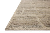Loloi Hughes HUS-01 Dove Rug - rug corner