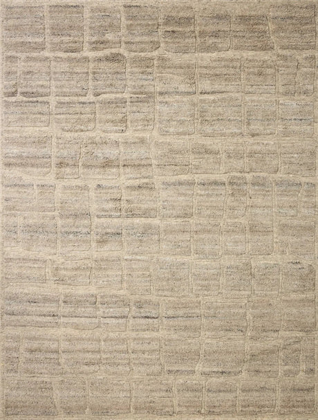 Loloi Hughes HUS-01 Dove Rug - main flat
