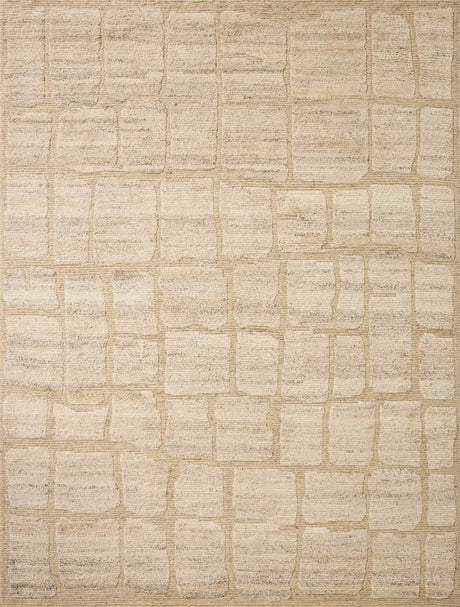 Loloi Hughes HUS-01 Natural Rug - main flat