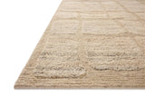 Loloi Hughes HUS-01 Natural Rug - rug corner
