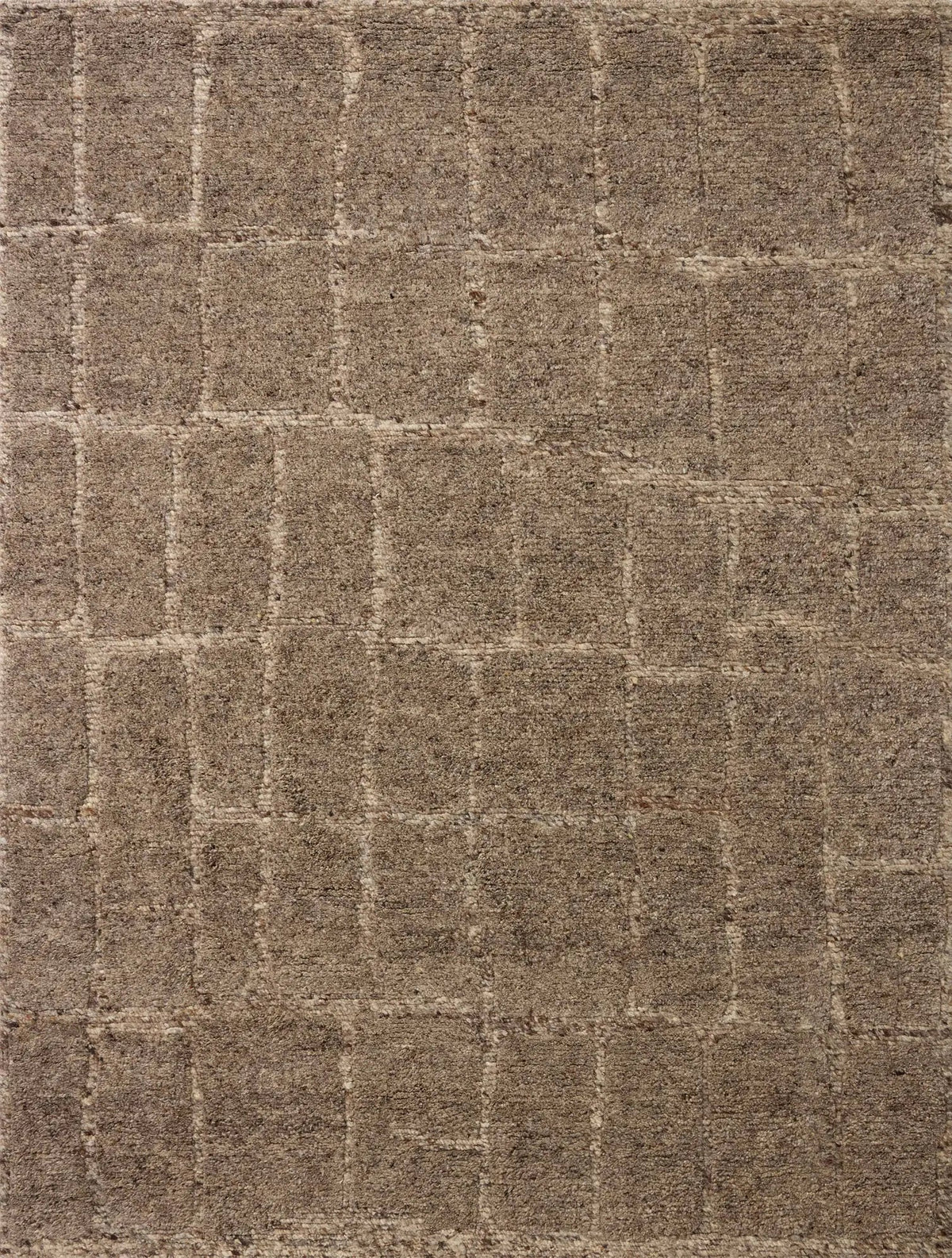 Loloi Hughes HUS-01 Taupe Rug - main flat