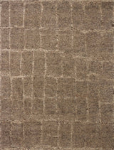 Loloi Hughes HUS-01 Taupe Rug - main flat