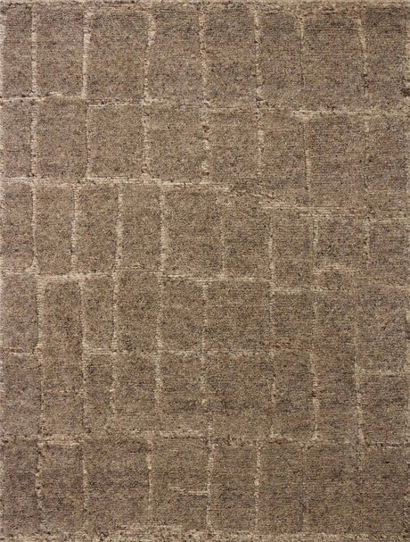 Loloi Hughes HUS-01 Taupe Rug - main flat
