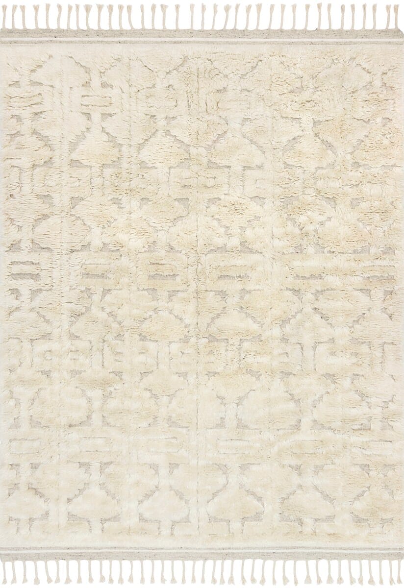Loloi Hygge Yg-03 Oatmeal / Ivory Rugs.
