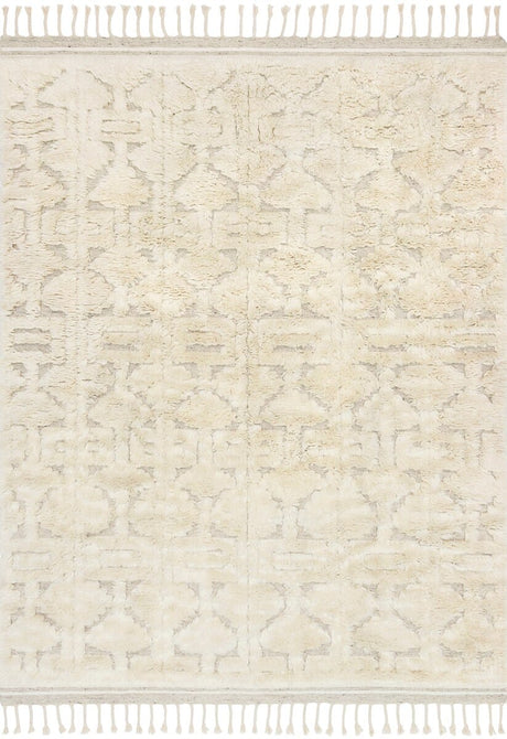 Loloi Hygge Yg-03 Oatmeal / Ivory Rugs.