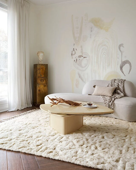 Loloi Hygge Yg-03 Oatmeal / Ivory Rugs.