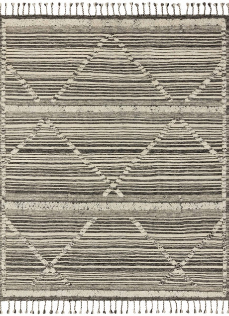 Loloi Iman Ima-01 Ivory/Charcoal Rugs.