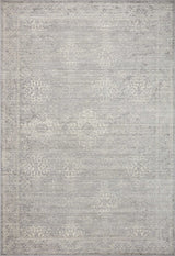 Loloi Indra Ina-02 Silver/Ivory Rug.