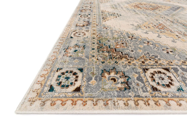 Loloi Isadora Isa-01 Oatmeal / Silver Rugs.