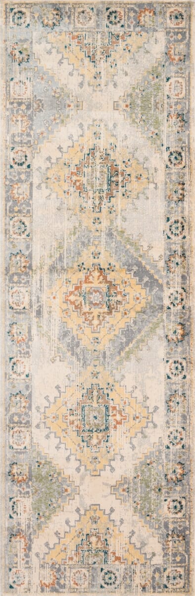 Loloi Isadora Isa-01 Oatmeal / Silver Rugs.