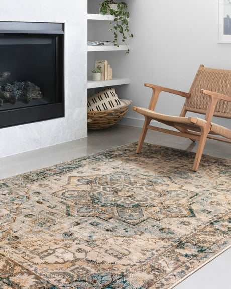 Loloi Isadora Isa-02 Oatmeal / Bark Rugs.