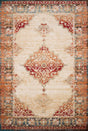 Loloi Isadora Isa - 04 Ant. Ivory / Sunset Rugs - Loloi - isadisa - 04aiss2030