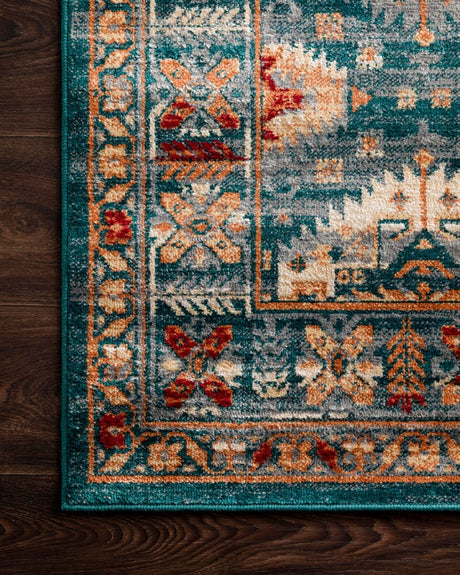 Loloi Isadora Isa-06 Lagoon / Multi Rugs.