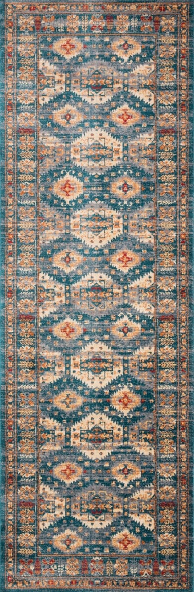 Loloi Isadora Isa-06 Lagoon / Multi Rugs.