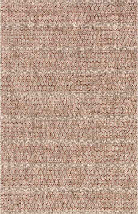 Loloi Isle Ie-01 Beige / Rust Rugs.