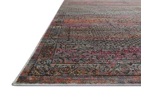 Loloi Javari Jv-02 Charcoal / Sunset Rugs.