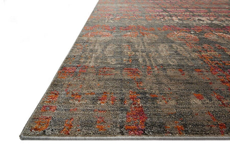 Loloi Javari Jv-07 Steel / Sunrise Rugs.