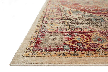 Loloi Javari Jv-08 Berry / Sunrise Rugs.