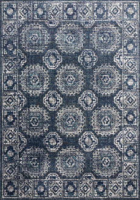 Loloi Joaquin Joa-03 Denim/Grey Rugs.