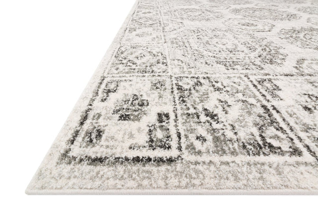 Loloi Joaquin Joa - 03 Ivory/Charcoal Rugs - Loloi - joaqjoa - 03ivcc2740