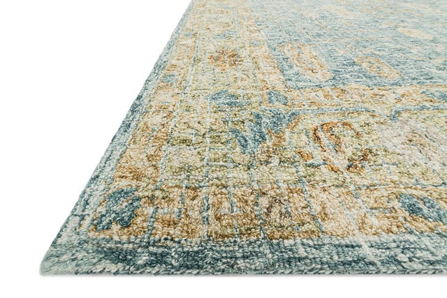 Loloi Julian Ji - 05 Blue / Gold Rugs - Loloi - julaji - 05bbgo3656