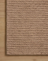 Loloi Kai KAI-01 Blush Rug - corner on wood