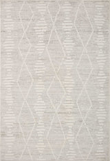 Loloi Kamala Kam-02 Ivory/Silver Rug.