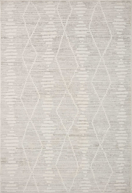 Loloi Kamala Kam-02 Ivory/Silver Rug.