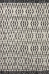 Loloi Kenzie Knz-01 Ivory/Charcoal Rugs.