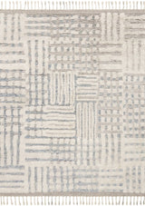 Loloi Khalid Kf-01 Ivory/Sky Rugs.