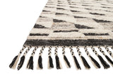 Loloi Khalid Kf-02 Natural/Black Rugs.