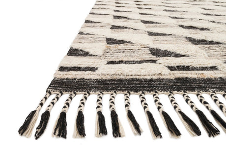 Loloi Khalid Kf-02 Natural/Black Rugs.